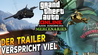 Rockstar hört auf die Community? San Andreas Mercenaries Update Trailer | Gta 5 Online