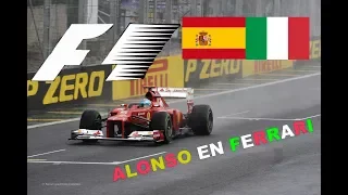 Fernando Alonso en Ferrari-Homenaje/Fernando Alonso at Ferrari-Tribute