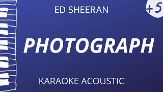 Photograph - Ed Sheeran (Acoustic Karaoke) Female Key