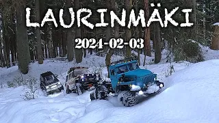 RC winter crawling - Laurinmäki
