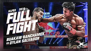 KLF 53: Buakaw Banchamek vs Dylan Salvador FULL FIGHT-2016