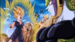 gohan vs cell full fight in hindi gohan new form super sayian 2 cell super parpect form dbz in hindi