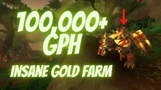 100,000 Gold / Hour - INSANE GOLD FARM!!!