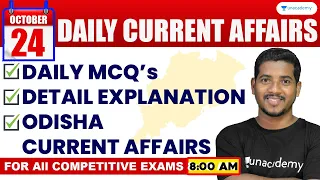 Daily Current Affairs Live | 24th October 2023 |  Bibhuti Sir
