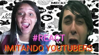 IMITANDO YOUTUBERS 5 (REACT) - CANAL NOSTALGIA