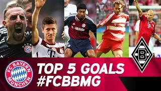 Top 5 Tore gegen Borussia Mönchengladbach: Lewys frecher Lupfer! | #FCBBMG