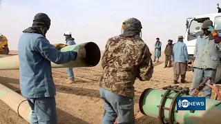 Work of Sheberghan-Mazar-i-Sharif gas pipeline underway | جریان کار پایپ لاین شبرغان - مزارشریف