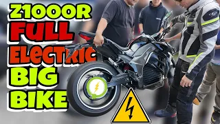 Z1000R FULL ELECTRIC BIG BIKE, FIRST BUILD IN PHILIPINES | TEST RIDE WITH REED & MANIBELA