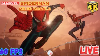 SPIDER MAN MILES MORALES PC Walkthrough LIVE - INTRO (The   iluminous)