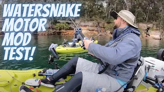 Watersnake Hobie water test