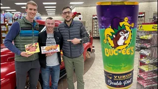 Lucky we found Buc-ee in Kentucky - Mardi Gras 2023