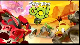 Игра Angry Birds GO! Lets PLay #1 Гоняем на машинках - картах Прохождение от Дэвид-Бекхан ТВ