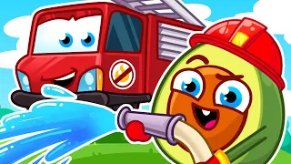 🔥 Super Firefighter Rescue Team 👨‍🚒🧯 || VocaVoca Stories 🥑