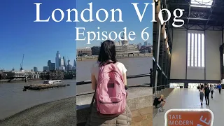 london vlog ep. 6 🎨: tate modern art gallery, shakespeare's globe shop and bank of england museum