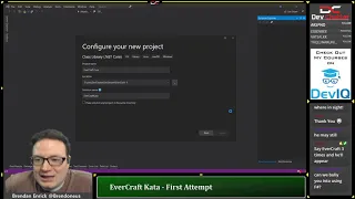 Coding the EverCraft Kata Iteration 1 - C# and .NET Core - Ep 247