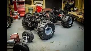 Axial SCX10 Mud Truck Conversion, Monster Truck Chassis Drop Install