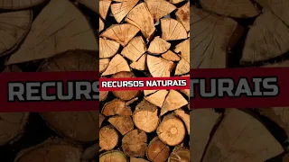 O QUE SÃO RECURSOS NATURAIS (DEFINIÇÃO) #gestãoambiental #viral #curiosidades