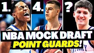 RANKING THE TOP 10 GUARDS IN THE 2024 NBA DRAFT | PRE-MARCH MADNESS