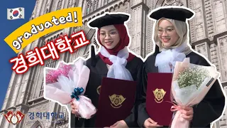 graduated from kyung hee university! | finally DONE with degree