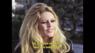 Rare extrait Brigitte Bardot émission "Personne ne Bouge" ARTE