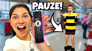 PAUZE CHALLENGE MET VRIENDIN VOOR 24 UUR! *AWKWARD* #165