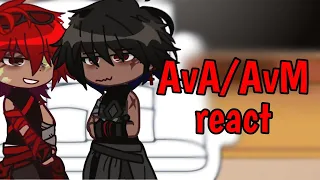 AvA / AvM react to tiktok | rus/eng