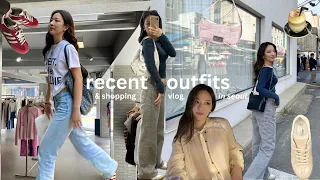 what i wore in korea | ootd w friends, outfit ideas, trendy pop-ups shopping vlog 🎀 요즘 데일리룩, 성수 쇼핑