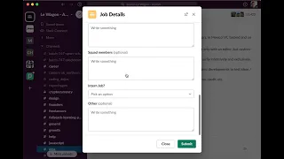 How to use a Workflow in Slack channel?