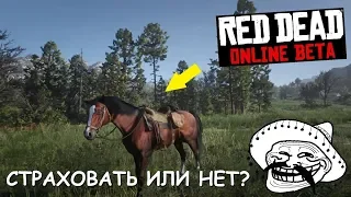 Нужно ли СТРАХОВАТЬ лошадь в Red Dead Online?