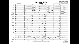 How Insensitive (Insensatez) by Antonio Carlos Jobim/arr. Paul Murtha