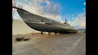 USS Bowfin Dry Dock 2022