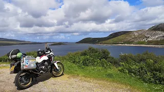 Escaping Lockdown. A motorcycle tour of Scotland.