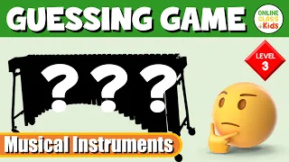 Musical Instruments - Guessing Game (Level 3) | ESL Game | English Quiz