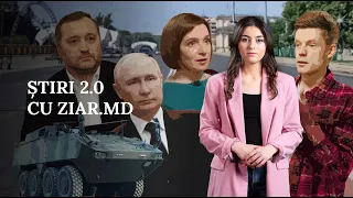 Știri 2.0 cu ziar.md. Interviul Maiei Sandu, dosarul lui Filat și noul mandat al lui Putin