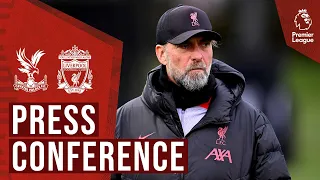 Jürgen Klopp's pre-match press conference | Crystal Palace vs Liverpool