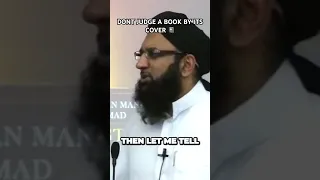 Don’t Judge A Book By Its Cover 📓| Shaykh Zahir Mahmood #shorts #viral #trending