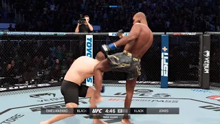 UFC 5 GAMEPLAY JON JONES VS FEDOR EMELIANENKO [WHAT A FIGHT]