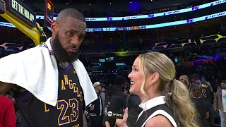 LeBron James talks Advancing to the Semifinals | December 5, 2023 In-Season Tournament