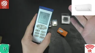 Самое простое удаленное управление кондиционером на esp32/esp8266 и Blynk.