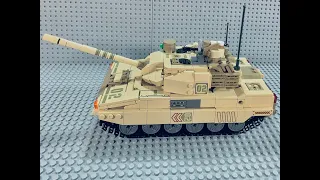 “Lego” Tank Mech Accumulation 2in1: M1A2 Abrams speedbuild