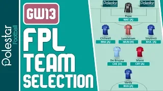FPL Team Selection: Gameweek 13 [Fantasy Premier League Tips]