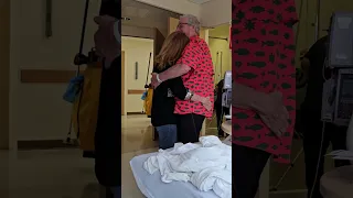 Mom & Dad Slow Dancing in a Hospital Room