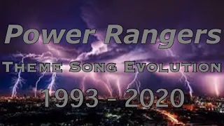 Power Rangers: Theme Song Evolution