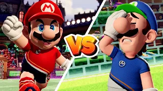 Mario Strikers Battle League - Mario Vs Luigi