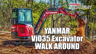 Yanmar ViO35 Excavator Walk Around