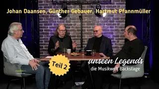 Drei Studiolegenden an einem Tisch - Teil 2