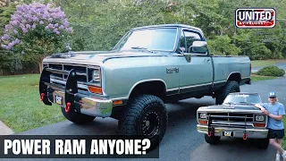 17 YEAR OLD DAILY DRIVES A SHORTBED, FIRST GEN DODGE POWER RAM 4x4 #fistbump