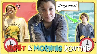 Mi NIGHT & MORNING Routine * Mi Rutina de NOCHE y DÍA en dos casas