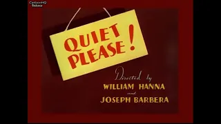 Quiet Please! Tom And Jerry Intro