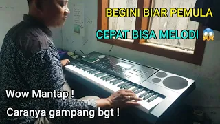 cara belajar melodi keyboard untuk pemula